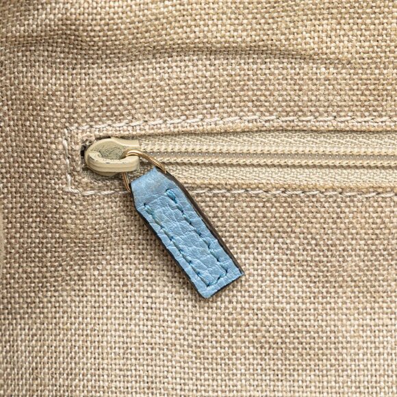 GUCCI Blue Leather Shoulder Bag - Picture 10 of 14